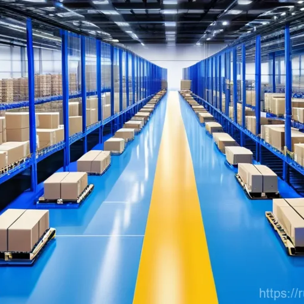 SCM 전문가 인터뷰 시리즈 - **Prompt for an image depicting Digital Transformation in SCM:**
    "A highly advanced, sprawling l...