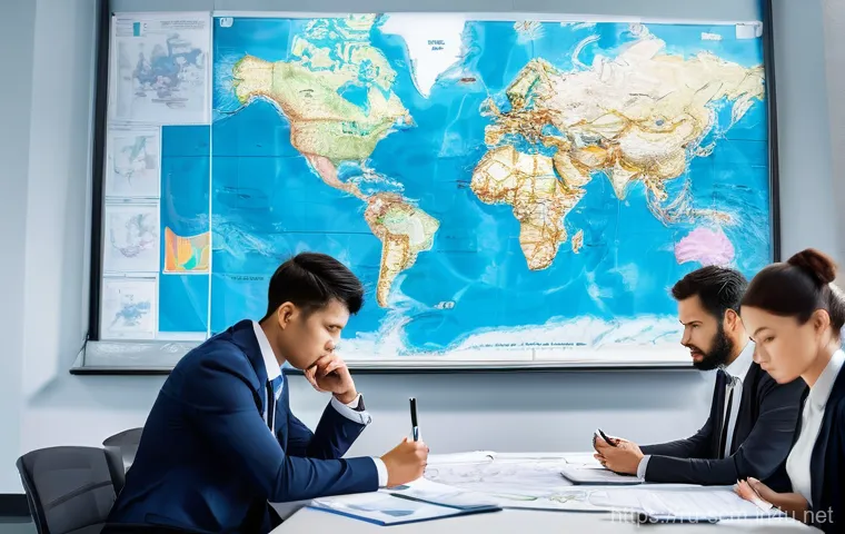 SCM 실무에서의 협업 기술 - **Prompt 2: Digital Tools for Smart Logistics**
    "A logistics manager, a woman in her 30s wearing...